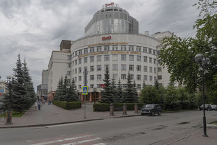 Здание Управления Западно-Сибирской железной дороги в Новосибирске