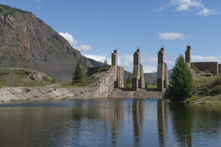 Заброшенная Акташская ГЭС
