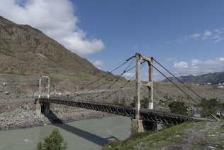 "Цаплинский" мост в селе Иня