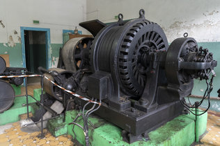 Электрогенератор Чемальской ГЭС