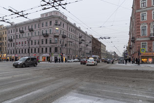 Зимний город Санкт-Петербург