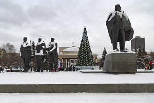 Новосибирск новогодний 2019