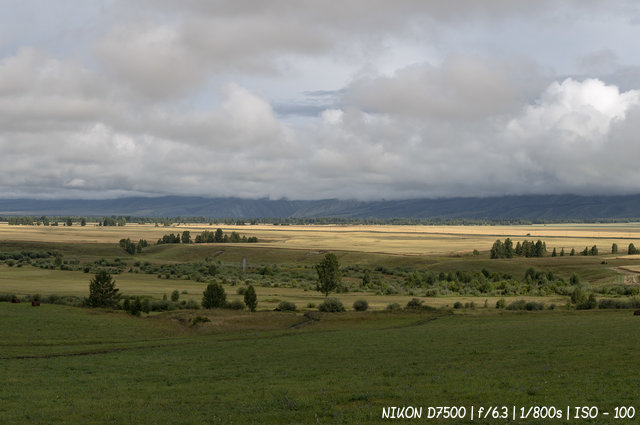 Панорама Уймонской долины 