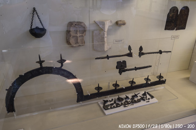 Экспонаты византийской экспозиции Херсонеса