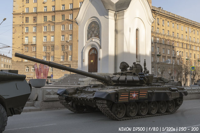 Военный парад 2021 в Новосибирске