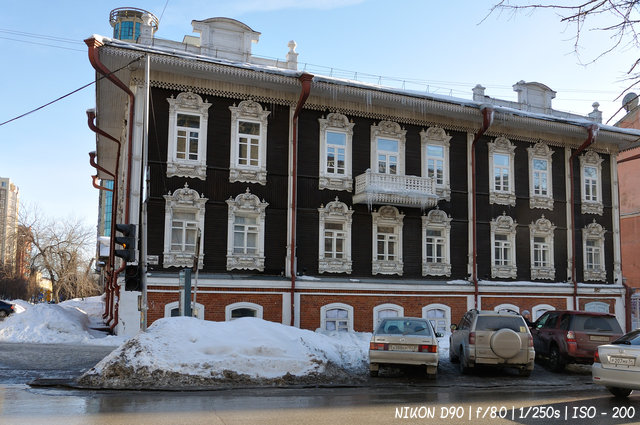 Дом купца Сурикова на улице Ленина